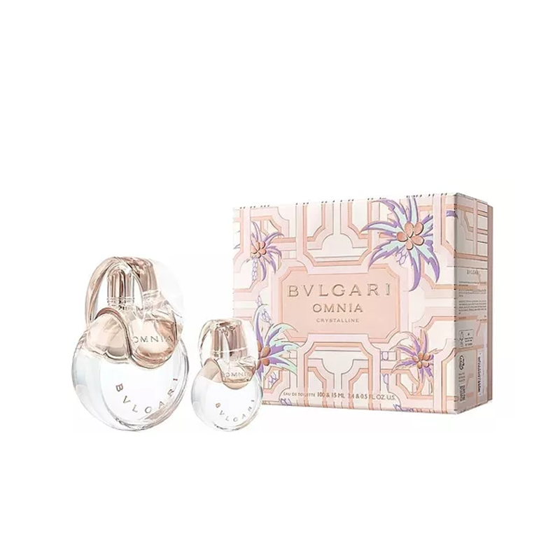 Bvlgari Omnia crystalline set de regalo 100 ML + 15 ML